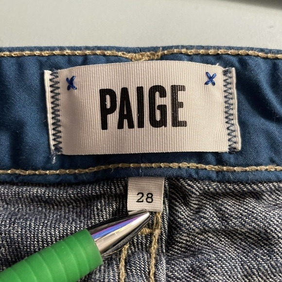 Paige Jeans Women Size 28 Blue Skyline Boot Medium Wash Denim Bootcut - Picture 6 of 9